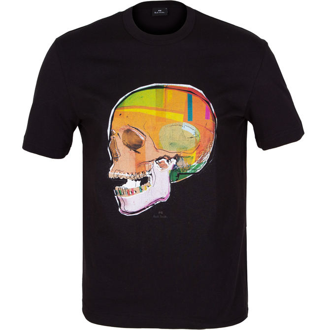 Organic Cotton Skull Print T-Shirt