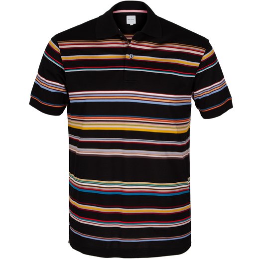 Luxury Block Stripe Polo-new online-Fifth Avenue Menswear