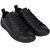 Miyata Black Sole Leather Sneakers