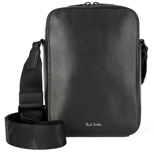 Leather Grain Cross Body Flight Bag-new online-Fifth Avenue Menswear