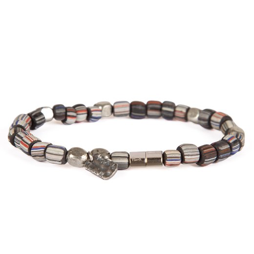 Stripe Beads Bracelet-new online-Fifth Avenue Menswear