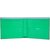 Green Interior Leather Billfold Wallet