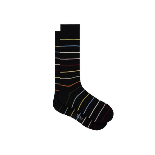 Keith Stripe Cotton Socks-new online-Fifth Avenue Menswear