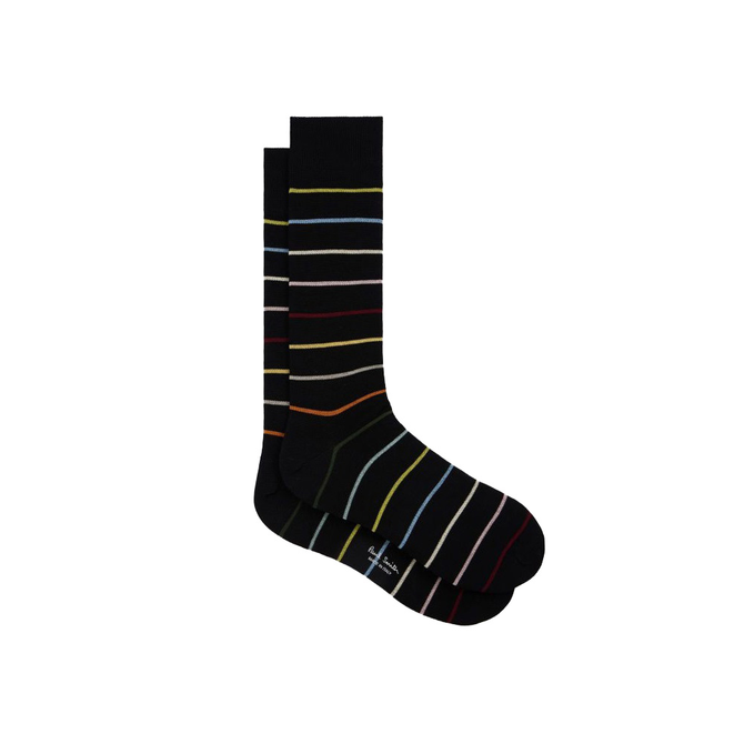 Keith Stripe Cotton Socks