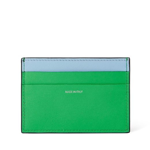 Contrast Colour Leather Credit Card Holder-new online-Fifth Avenue Menswear