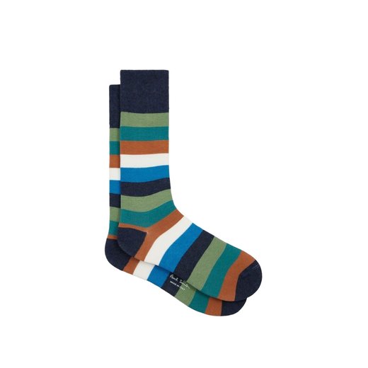 Kit Stripe Cotton Socks-new online-Fifth Avenue Menswear