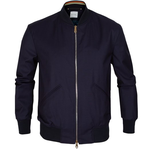 Luxury Light Weight Loro Piana Wool Bomber Jacket-new online-Fifth Avenue Menswear
