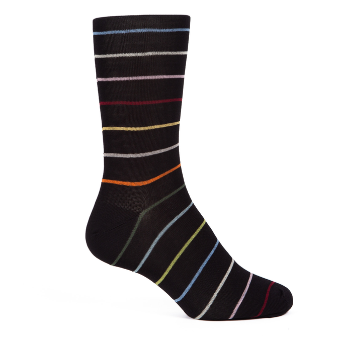Keith Stripe Cotton Socks