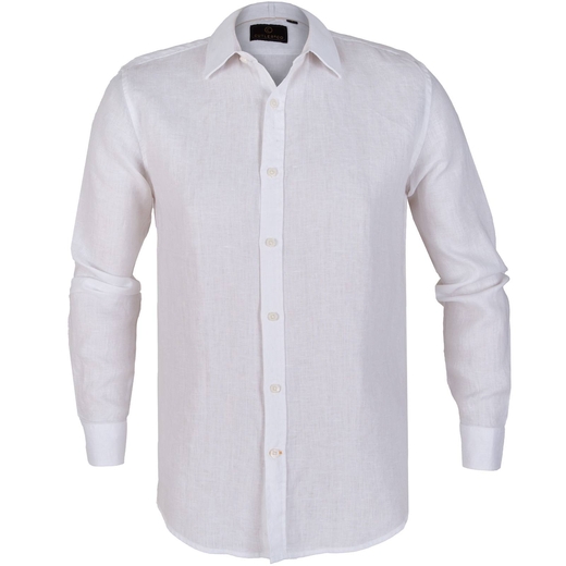 Blake Soft Heavy Linen Casual Shirt-shirts-Fifth Avenue Menswear