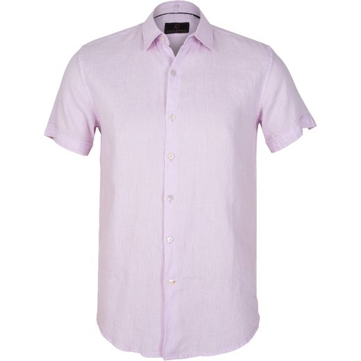Brent Soft Washed Linen Short Sleeve Shirt-on sale-Fifth Avenue Menswear