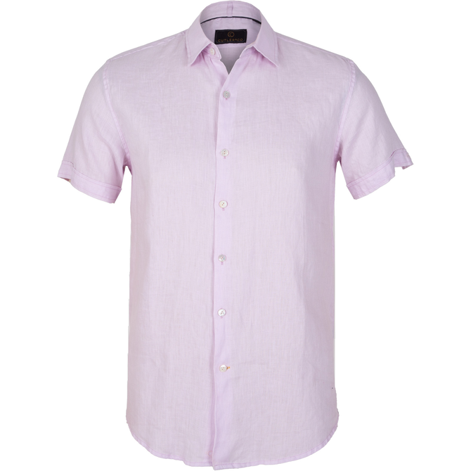 Brent Soft Washed Linen Short Sleeve Shirt