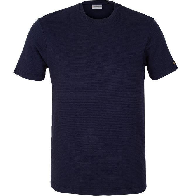 Solid Relief Jacquard T-Shirt