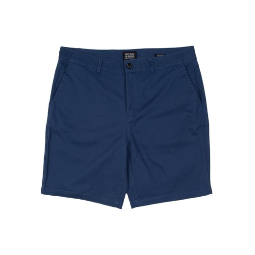 Stuart Stretch Cotton Chino Shorts-on sale-Fifth Avenue Menswear