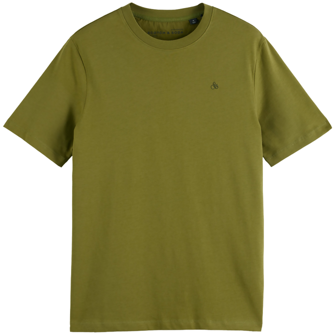 Regular Fit Garment Dyed Cotton T-Shirt