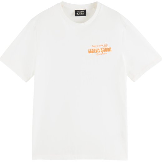 Regular Fit Chext Print T-Shirt-on sale-Fifth Avenue Menswear