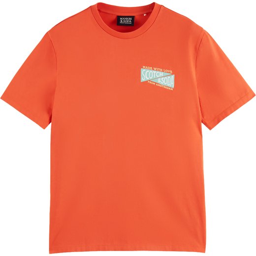 Regular Fit Chext Print T-Shirt-on sale-Fifth Avenue Menswear