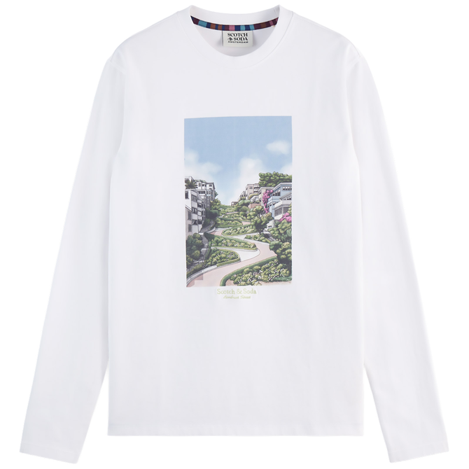 Long Sleeve San Francisco Print T-Shirt