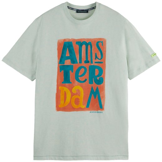 Relaxed Fit Amsterdam Print T-Shirt-on sale-Fifth Avenue Menswear