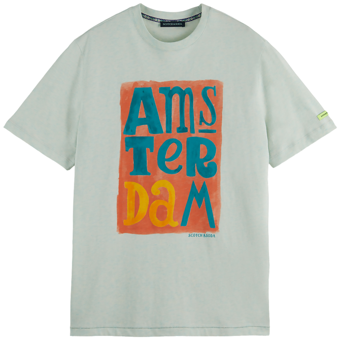 Relaxed Fit Amsterdam Print T-Shirt