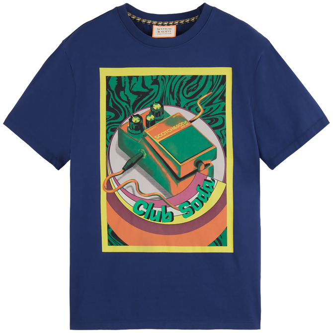 Relaxed Fit Club Soda Print T-Shirt