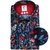 Floral Stretch Texta Cotton Dress Shirt