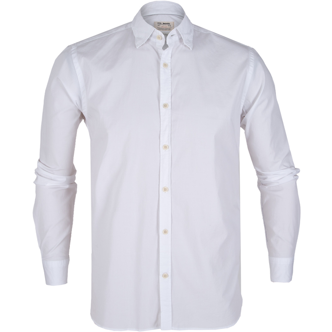 Ascoli Fine Stretch Cotton Poplin Casual Shirt