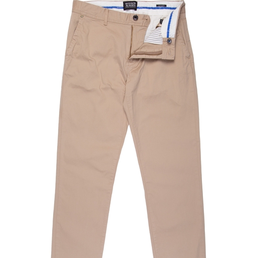 Stuart Tapered Fit Stretch Cotton Chino-on sale-Fifth Avenue Menswear