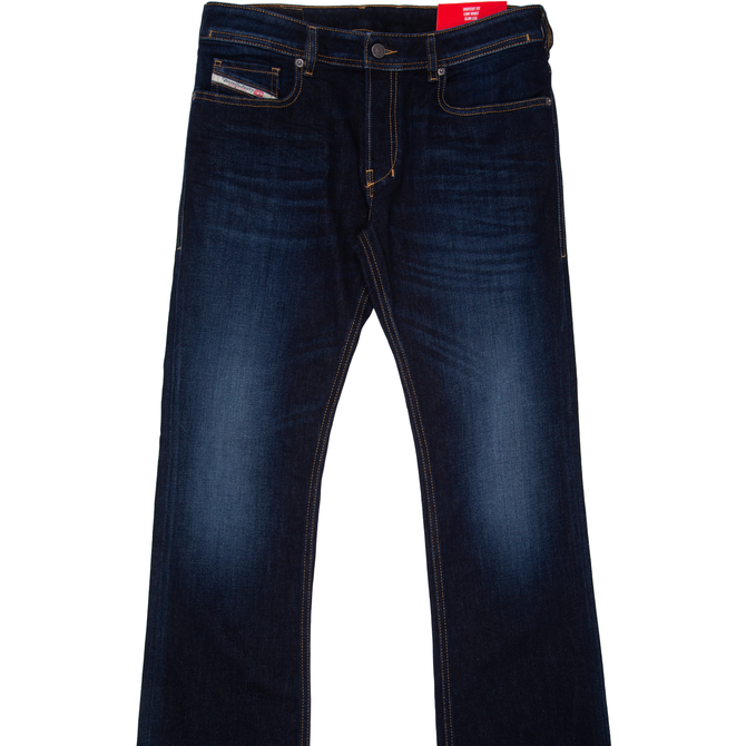 Zatiny Slim Bootcut Dark Aged Stretch Denim Jean
