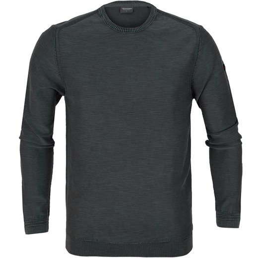 Stone Washed Cotton Knit Pullover-new online-Fifth Avenue Menswear