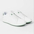 White & Green Albany Leather Sneakers