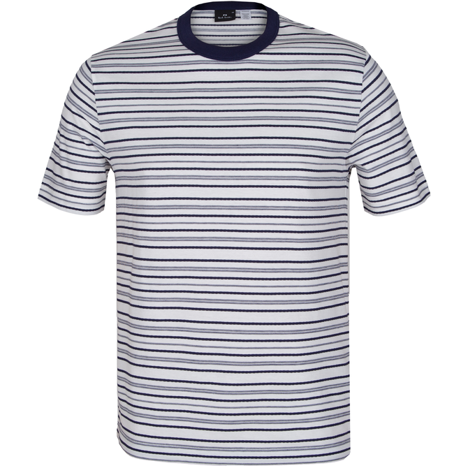 Navy Stripe Organic Cotton T-Shirt