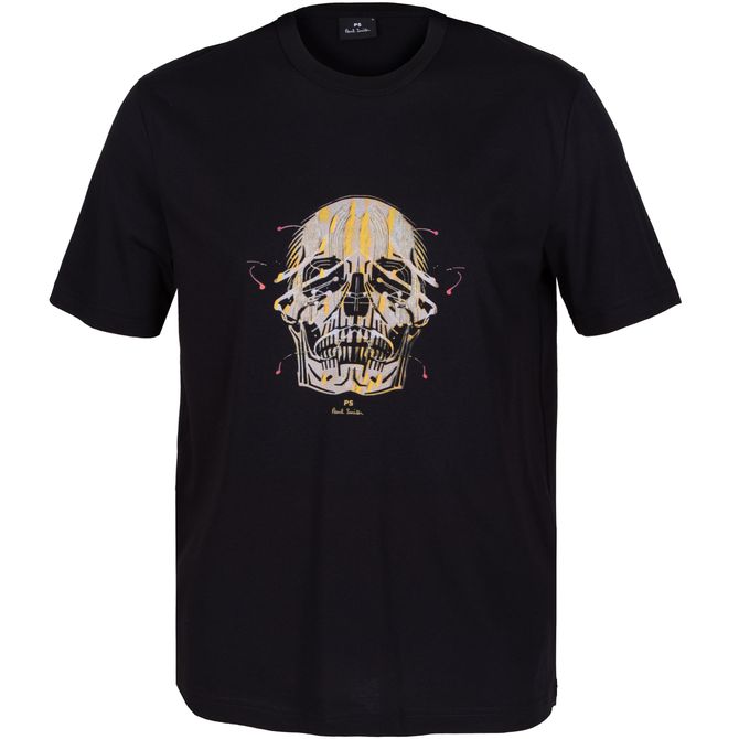 Skull Print Organic Cotton T-Shirt