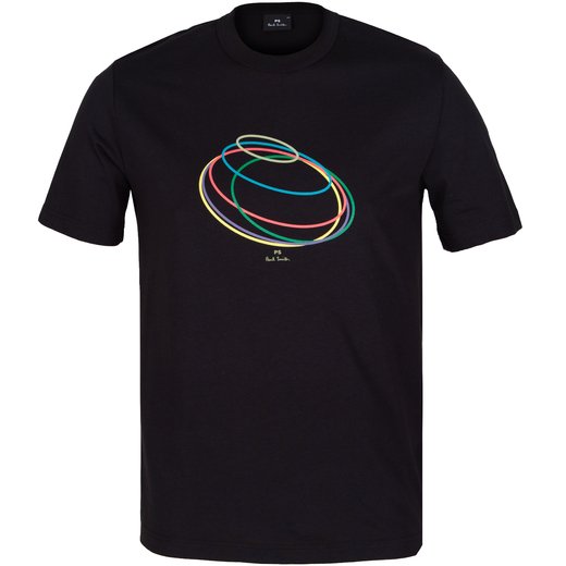 Organic Cotton Rings Print T-Shirt-new online-Fifth Avenue Menswear