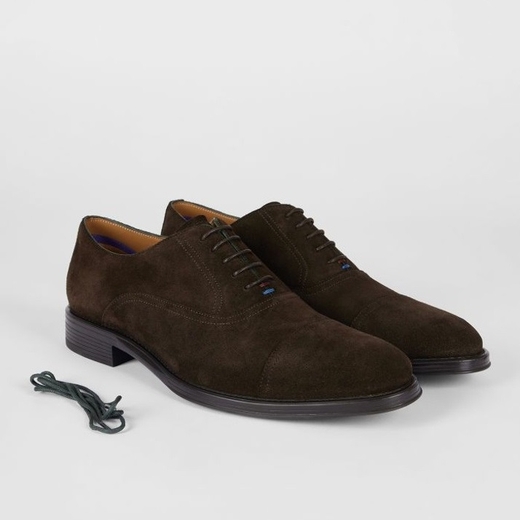 Timothy Suede Oxford Toecap Dress Shoes-new online-Fifth Avenue Menswear