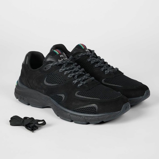 Shane Suede & Mesh Trainers-new online-Fifth Avenue Menswear