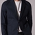 Mid-fit Stretch Cotton Blazer