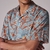 Casual Fit Forest Print Short Sleeve Shirt