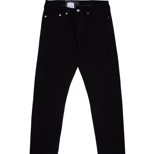 Taper Fit Blue/Black Reflex Stretch Denim Jeans-new online-Fifth Avenue Menswear