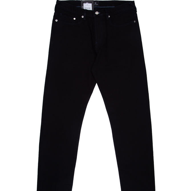 Taper Fit Blue/Black Reflex Stretch Denim Jeans