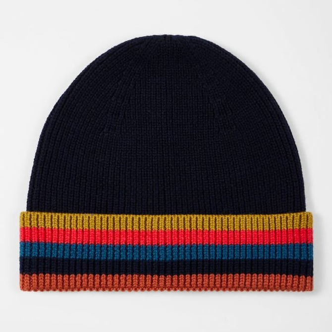 Artist Stripe Merino Wool Beanie