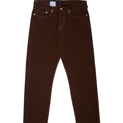 Taper Fit Garment Dyed Organic Cotton Jeans-new online-Fifth Avenue Menswear
