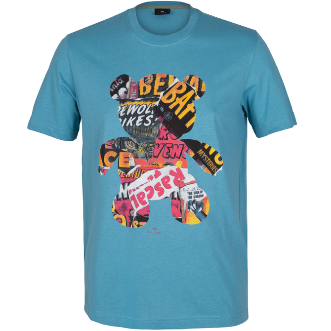 Organic Cotton Teddy Print T-Shirt