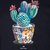 Organic Cotton Cactus Print T-Shirt