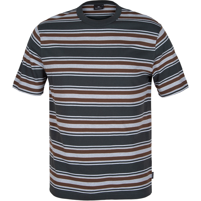 Multi Stripe Organic Cotton T-Shirt