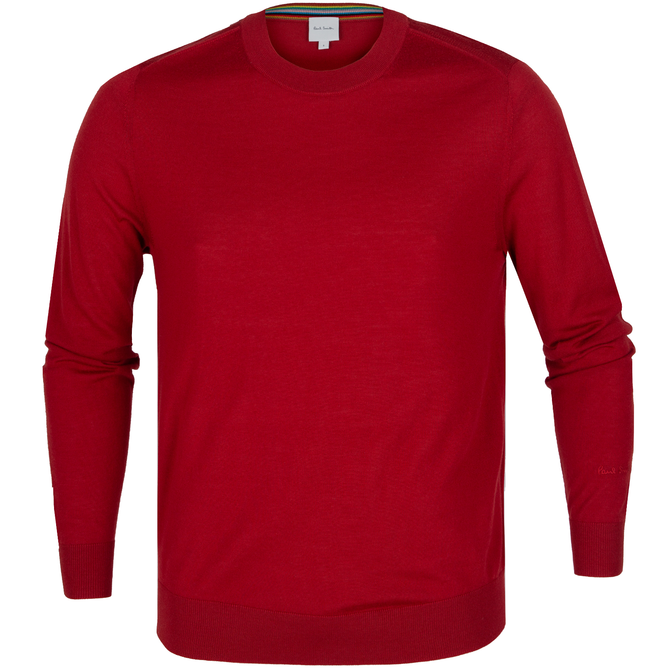 Merino Wool Crew Neck Pullover