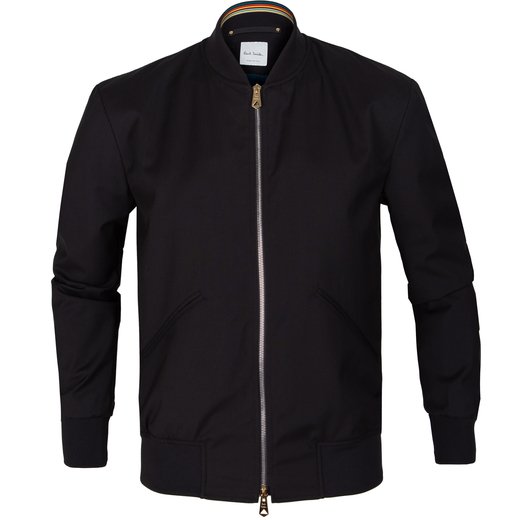 Luxury Light Weight Loro Piana Wool Bomber Jacket-new online-Fifth Avenue Menswear