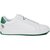 White & Green Albany Leather Sneakers