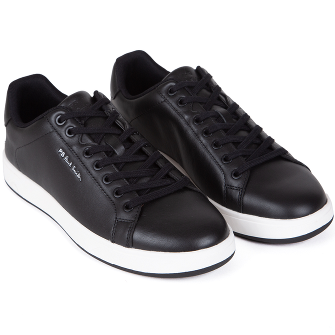 Black Albany Leather Sneakers