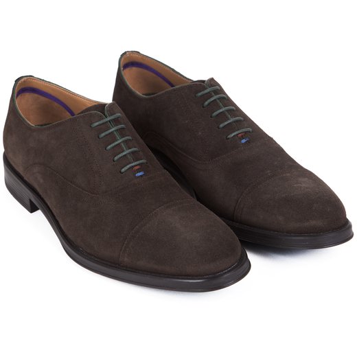Timothy Suede Oxford Toecap Dress Shoes-new online-Fifth Avenue Menswear