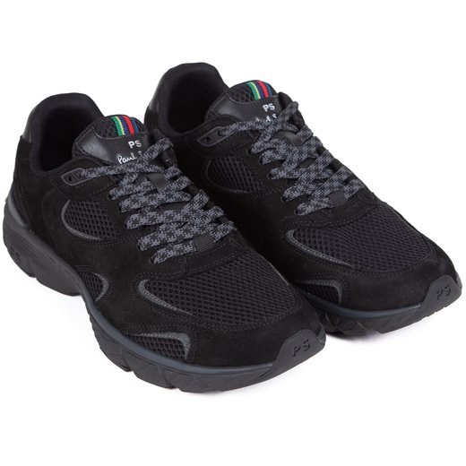 Shane Suede & Mesh Trainers-new online-Fifth Avenue Menswear